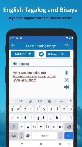 Tagalog Bisaya Dictionary для Android