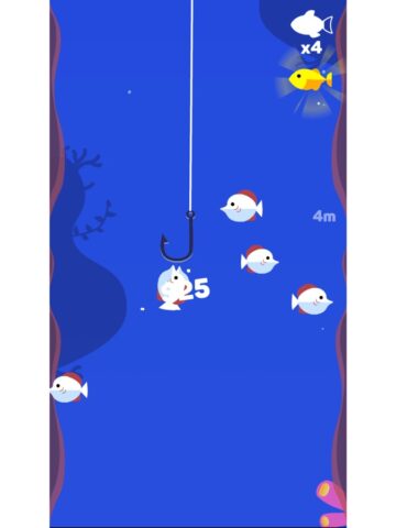 Tiny Fishing لنظام iOS