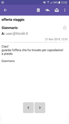 Tiscali Mail para Android