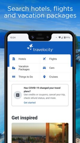 Travelocity Hotels & Flights für Android