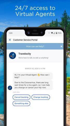 Travelocity Hotels & Flights สำหรับ Android