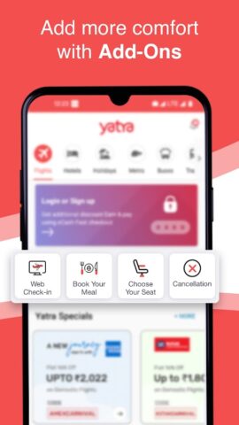 Android 版 Yatra – Flights, Hotels, Bus