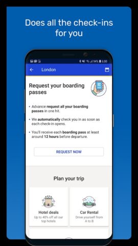 eDreams: Flights, Hotels, Cars for Android