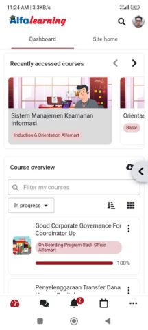 Alfa Learning für Android