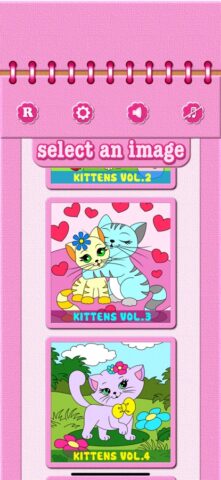 iOS용 Cat Kitty Kitten Coloring Book