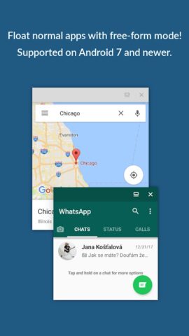 Floating Apps (multitasking) для Android
