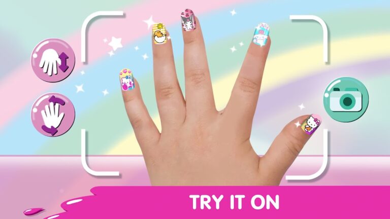 Hello Kitty salone per unghie per Android