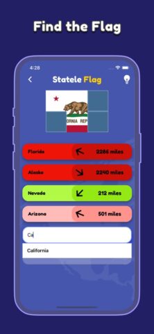 Statele : Worldle for USA Map для iOS