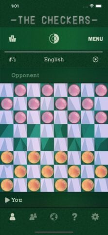 The Checkers – Classic Game สำหรับ iOS