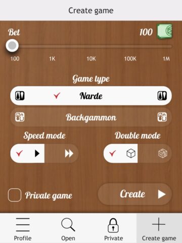 Backgammon Narde Online สำหรับ iOS