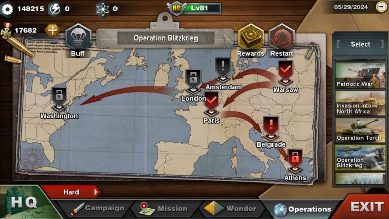 World Conqueror 3-WW2 Strategy per Android