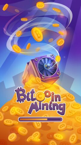 Bitcoin mining: idle simulator for Android