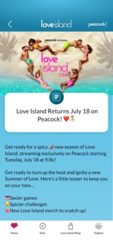 Love Island USA для iOS