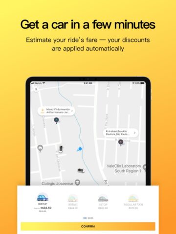 iOS için 99: Vá de carro, moto ou taxi