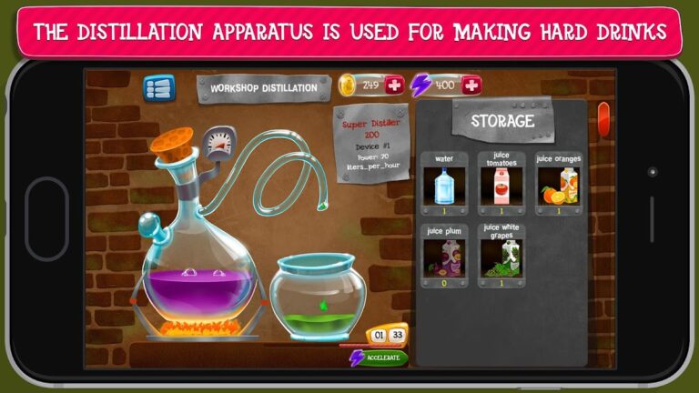 Alcohol Factory Simulator for Android