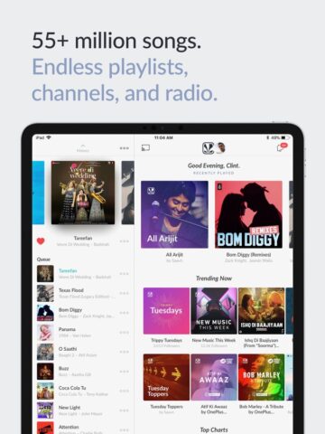 iOS 用 JioSaavn – Music & Podcasts