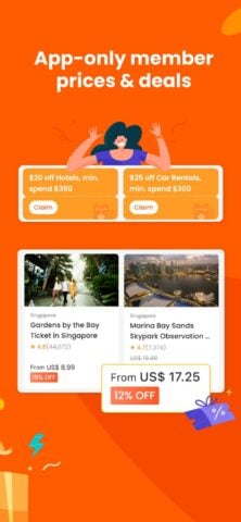 iOS 用 Klook：旅行・アクティビティ・ホテル予約アプリ