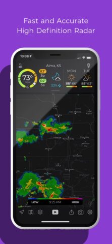 iOS için MyRadar Weather Radar