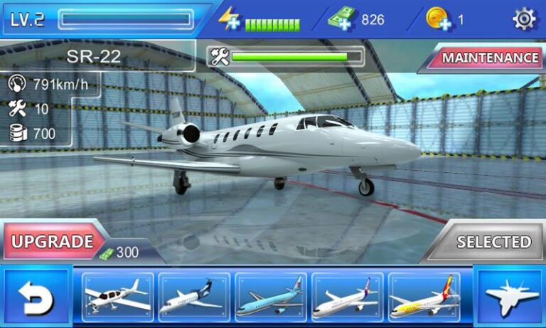Flugzeug Simulator 3D für Android