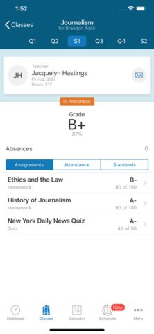 PowerSchool Mobile cho iOS