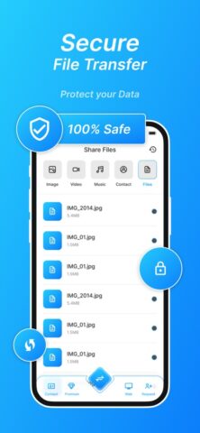 iOS 版 ShareMe: File sharing