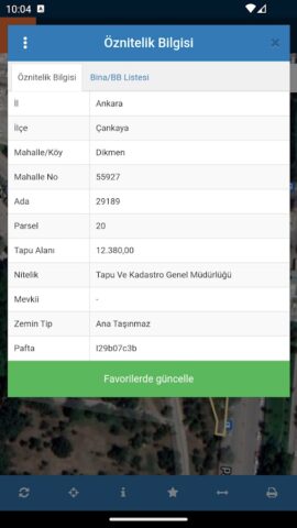 TKGM Parsel Sorgu pour Android