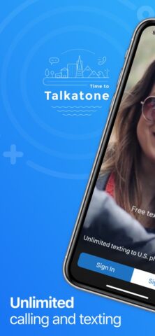 iOS용 Talkatone: WiFi Text & Calls