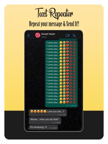 iOS용 Text Repeater – Repeat Text 1K