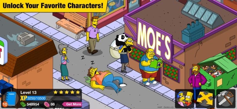 The Simpsons™: Tapped Out لنظام iOS