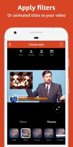 Videoshop — видеоредактор для Android — скриншот 3