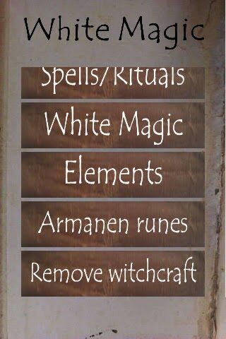 White Magic spells and rituals لنظام Android