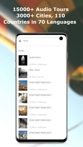 iziTRAVEL audioguide de voyage pour Android