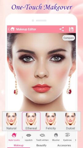 Beauty Makeup – Photo Makeover для Android — скриншот 1