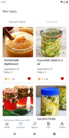 Canning Recipes pour Android
