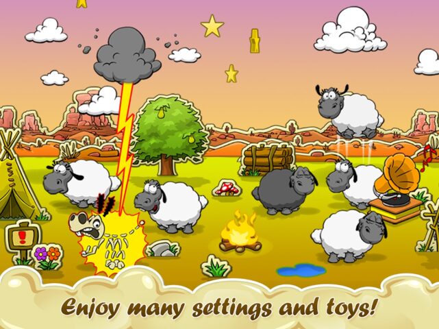Clouds & Sheep — Овечки для Android — скриншот 3