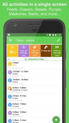 Feed Baby – Baby Tracker voor Android