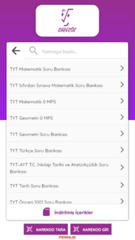 Karekök Video Çözüm pour Android