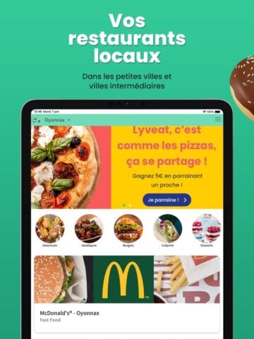 Lyveat — Livraison de repas для iOS