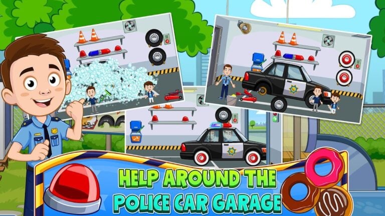 My Town : Poste de police pour Android