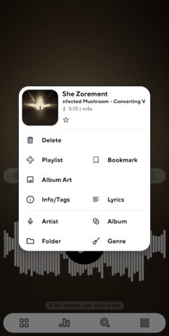 Poweramp для Android — скриншот 2