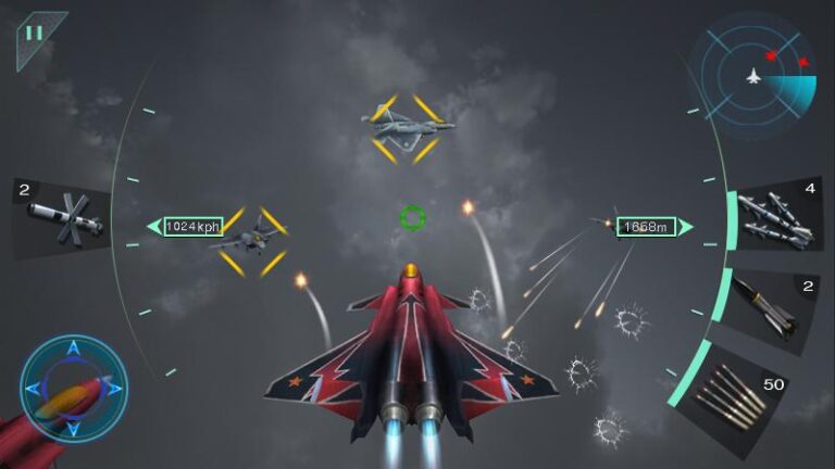 Воздушные битвы 3D для Android