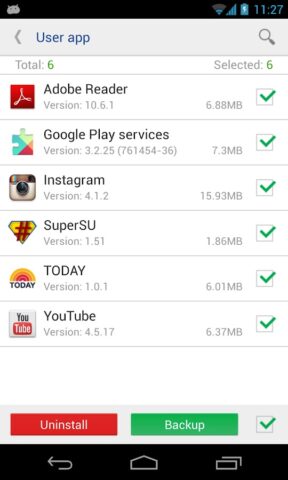 System app remover for Android