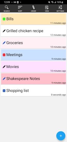 Android के लिए Ultimate Notes & Tasks w/ Sync