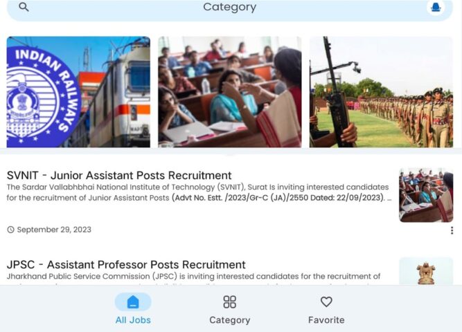 Vacanseat: Govt. Jobs & Exams for Android