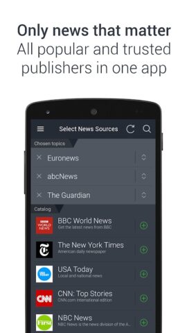 Anews: все новости и блоги cho Android