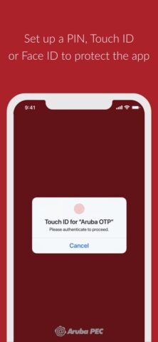 Aruba OTP cho iOS