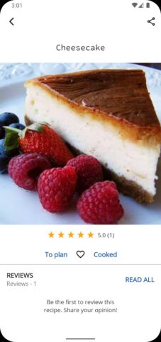 Android için Baking Recipes