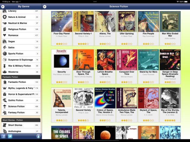 English Audiobooks – LibriVox for iOS