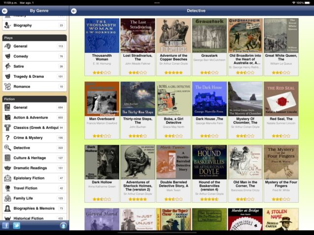 English Audiobooks – LibriVox per iOS