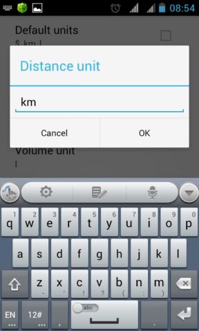 Топливный калькулятор для Android — скриншот 4